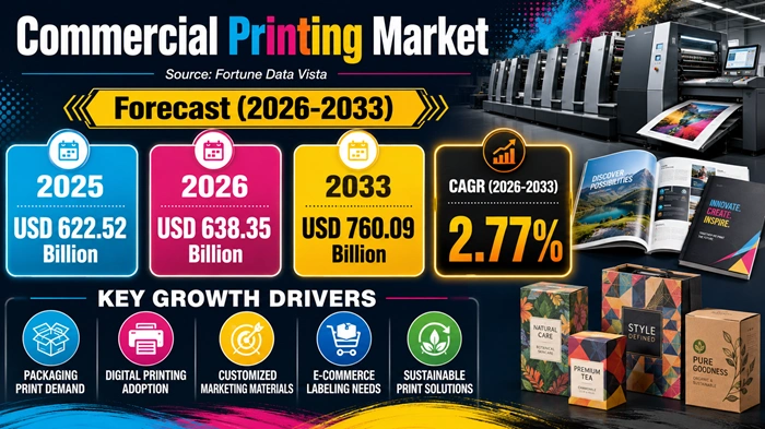 Commercial Printing Market Size to Hit USD 760.09 Billion by 2033